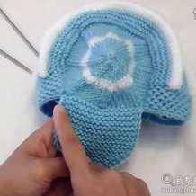宝宝坦克帽编织方法完整版_棒针编织(高清)