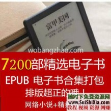 EPUB网络小说2245部完结+精排图书5000部共15G打包