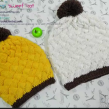 席纹花帽子编织教程完整版_棒针(高清)