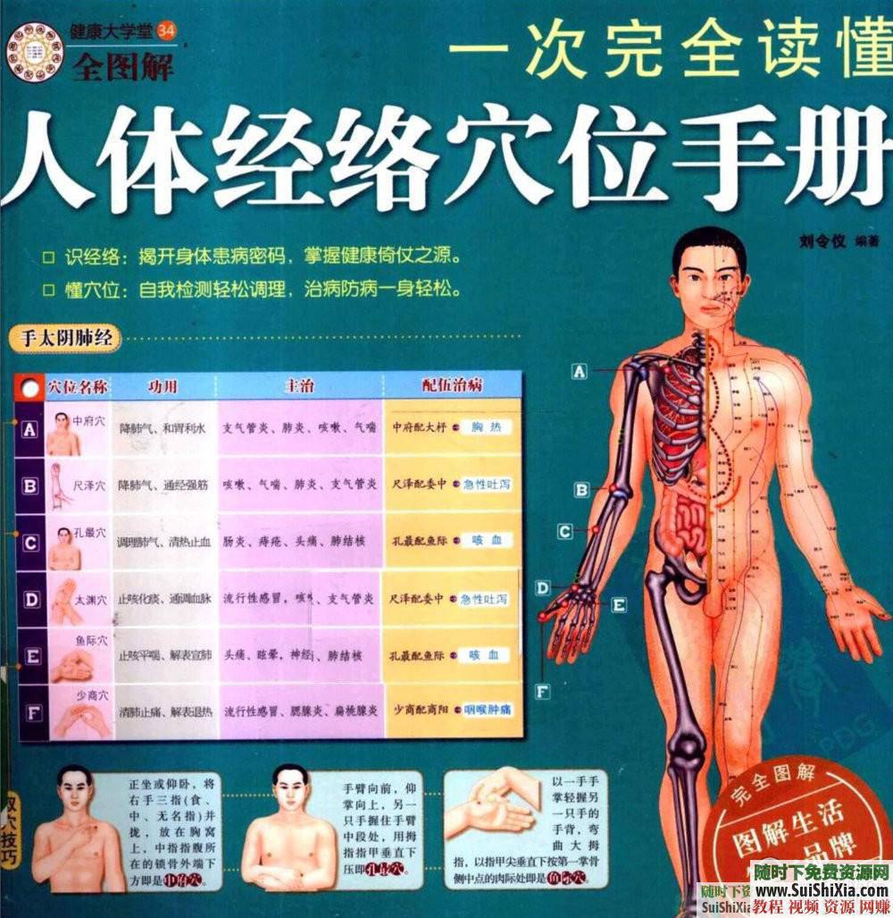 人体穴位拔罐养生书籍与经验中医知识  打包分享一些中医知识人体穴位拔罐养生类电子书籍和经验图片给大家 电子书 第6张