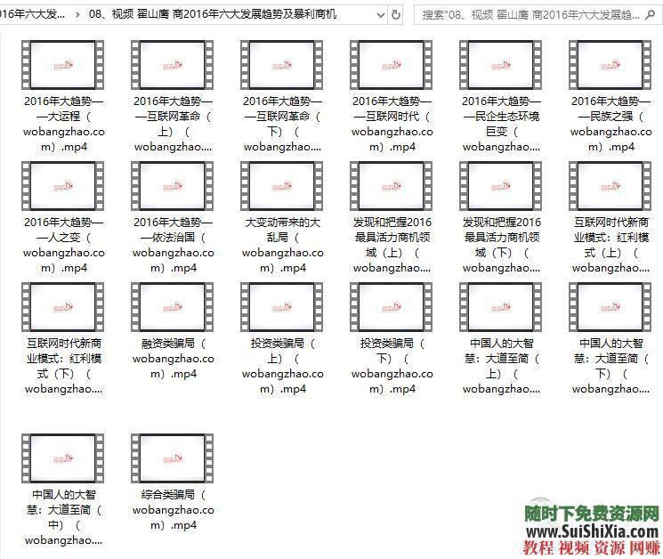 商业金融投资资本运作翟山鹰视频音频企业管理的高端课程全套  翟山鹰视频音频商业金融投资资本运作企业管理的高端课程全集 营销 第9张