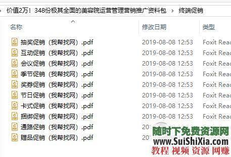 美容院运营管理极其全面的美容院运营管理营销推广资料348份  价值2万！348份极其全面的美容院运营管理营销推广资料包 营销 第20张