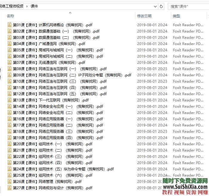 历年真题答案解析资料 网络工程师软考中级全套培训视频教程  网络工程师软考中级全套培训视频教程历年真题答案解析资料大全 第17张