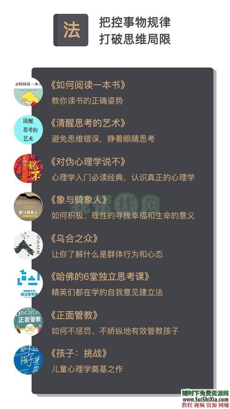 100天带你精读52本书 道法术器势带你读好书 炼造一个完整知识体系  带你读好书，通过【道法术器势】炼造一个完整知识体系 第3张
