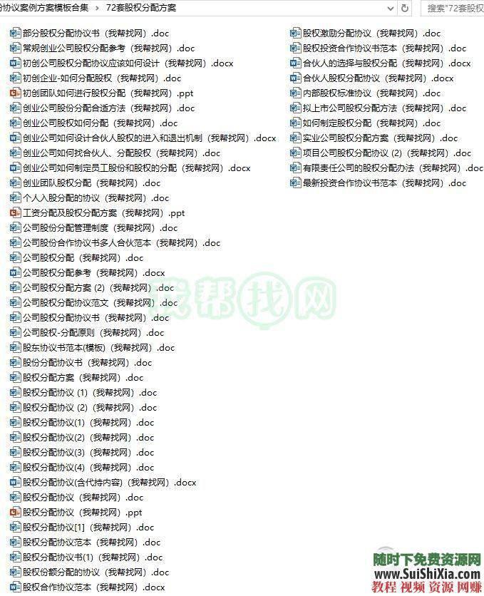 股权架构股权转让 股权分配 股权退出 纠纷协议案例方案模板560份  560份股权分配股权转让股权架构股权退出纠纷协议案例方案模板合集 营销 第23张