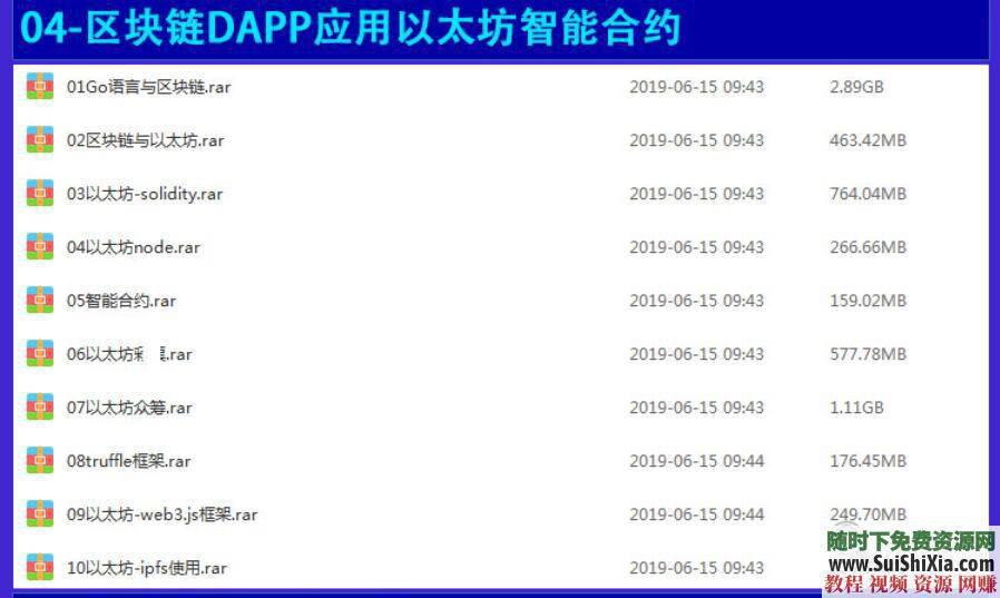 自学 编程技术入门开发视频教程 Go语言与区块链合集  月薪过万！Go语言与区块链编程技术入门开发视频教程合集 第8张