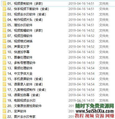 最常用的软件工具合集电脑  安卓app 网络新媒体和自媒体运营者22款 网络新媒体和自媒体运营者必备22款最常用的软件工具合集电脑+安卓app打包 视频创业 第2张