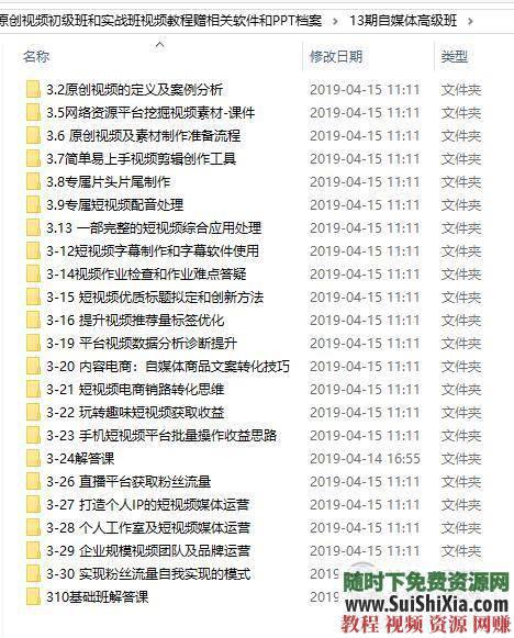 今日头条原创视频初级班和实战班视频教程  新自媒体 相关软件和PPT档案 新自媒体今日头条原创视频初级班和实战班视频教程赠相关软件和PPT档案 视频创业 第6张