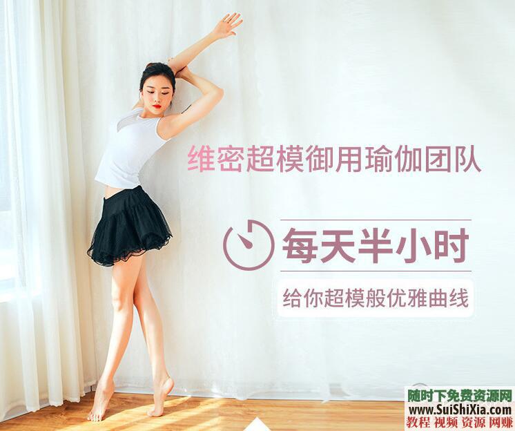 维密天使极速塑型健身美体瑜伽私教多套课程组合  完美身材必备 【某宝重金购买系列】完美身材必备！多套维密天使极速塑型健身美体瑜伽私教课程组合 第1张