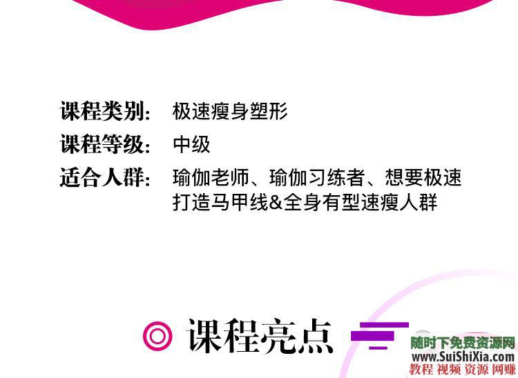 维密天使极速塑型健身美体瑜伽私教多套课程组合  完美身材必备 【某宝重金购买系列】完美身材必备！多套维密天使极速塑型健身美体瑜伽私教课程组合 第10张