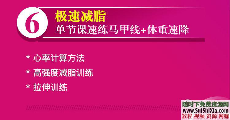 维密天使极速塑型健身美体瑜伽私教多套课程组合  完美身材必备 【某宝重金购买系列】完美身材必备！多套维密天使极速塑型健身美体瑜伽私教课程组合 第18张