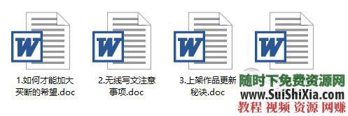 新人出版 写作软件素材  网络小说技巧大纲神器视频音频教程 【某宝重金购买系列】网络小说写作软件素材技巧大纲神器视频音频教程新人出版 第9张