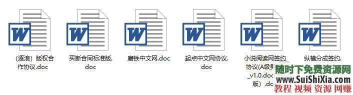 新人出版 写作软件素材  网络小说技巧大纲神器视频音频教程 【某宝重金购买系列】网络小说写作软件素材技巧大纲神器视频音频教程新人出版 第10张