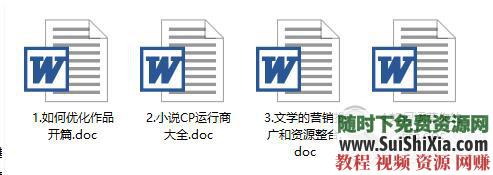 新人出版 写作软件素材  网络小说技巧大纲神器视频音频教程 【某宝重金购买系列】网络小说写作软件素材技巧大纲神器视频音频教程新人出版 第11张