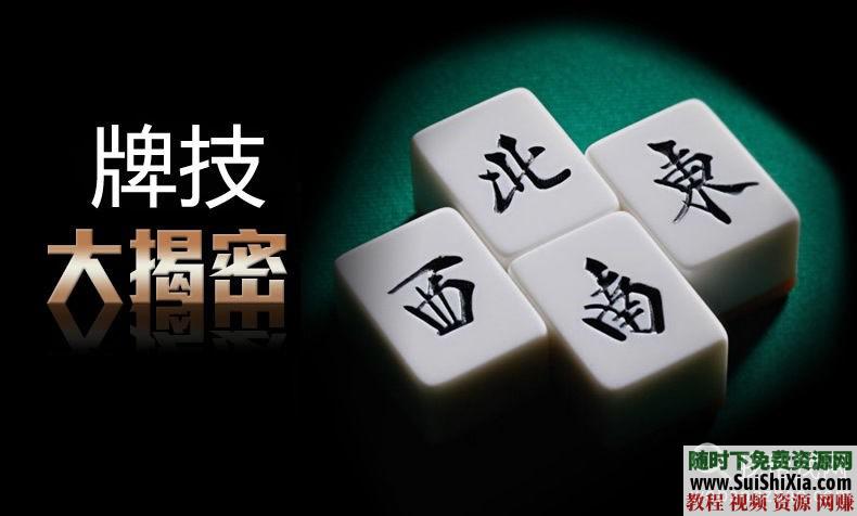 赌博千术绝技教学视频教程 扑克牌麻将骰子金花斗地主  【逢赌必赢】扑克牌麻将骰子金花斗地主赌博千术绝技教学视频教程大全 第1张