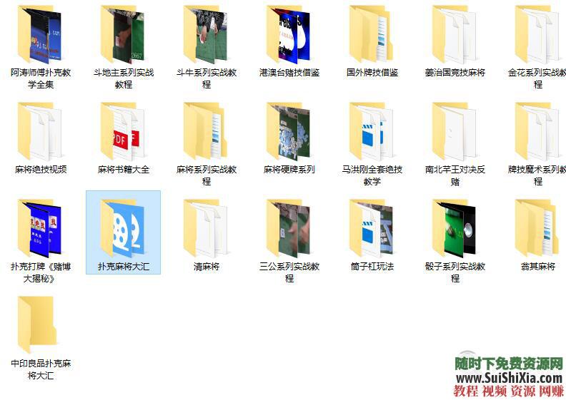 赌博千术绝技教学视频教程 扑克牌麻将骰子金花斗地主  【逢赌必赢】扑克牌麻将骰子金花斗地主赌博千术绝技教学视频教程大全 第4张