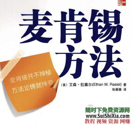  让你高效率工作学习资料大打造你的顶级思维和培养精英的习惯 麦肯锡 打造你的顶级思维和培养精英的习惯，让你高效率工作学习资料大全 第1张