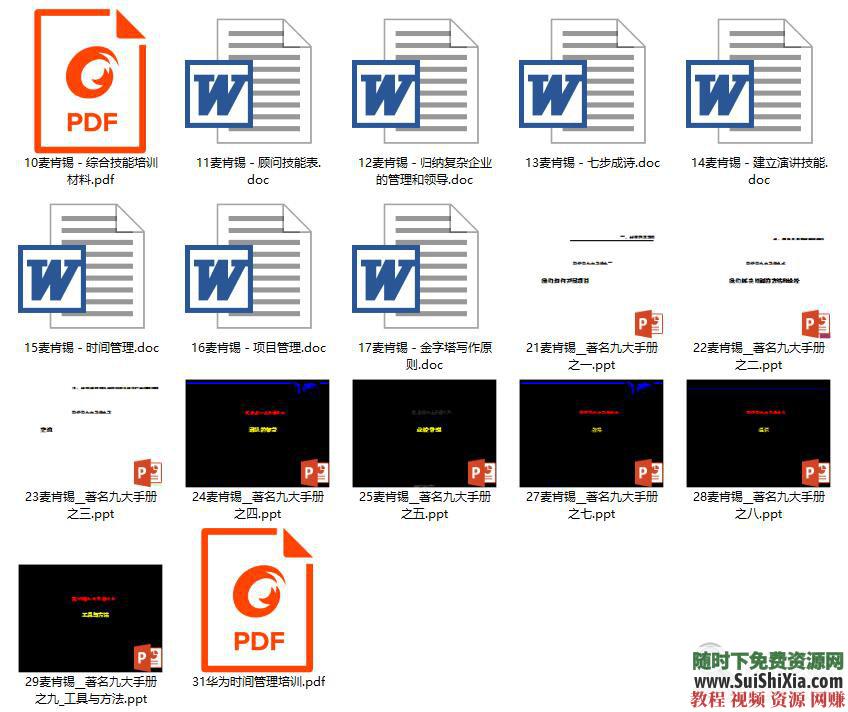 职场干货！PPT图表、思维导图、Excel函数、项目管理工具和方法论等 能力提升资料大全  职场能力提升资料大全，含PPT图表、思维导图、Excel函数、项目管理工具和方法论等 第11张
