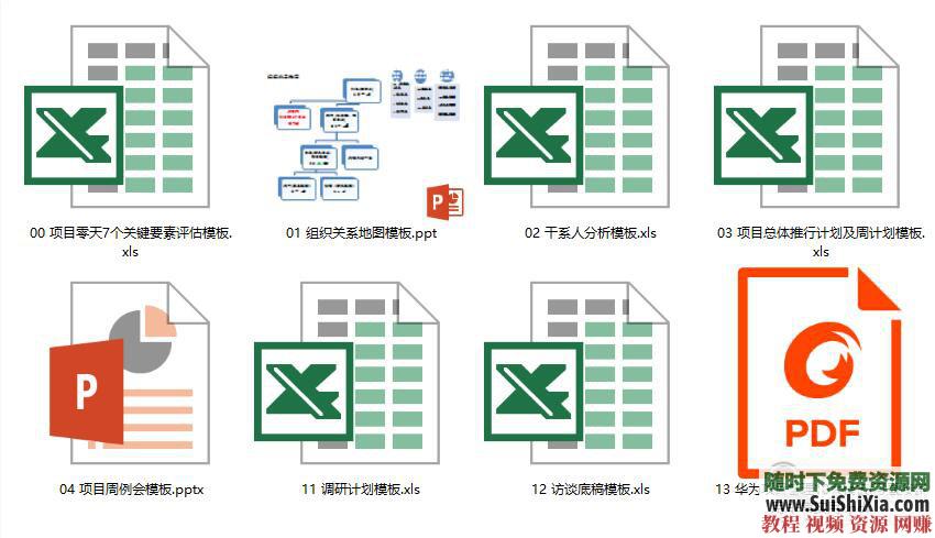 职场干货！PPT图表、思维导图、Excel函数、项目管理工具和方法论等 能力提升资料大全  职场能力提升资料大全，含PPT图表、思维导图、Excel函数、项目管理工具和方法论等 第12张