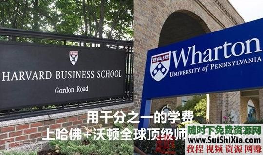 EMBA商业运营  哈佛沃顿顶级商学院中文视频课程 价值万元！哈佛沃顿顶级商学院EMBA商业运营中文视频课程 营销 第1张