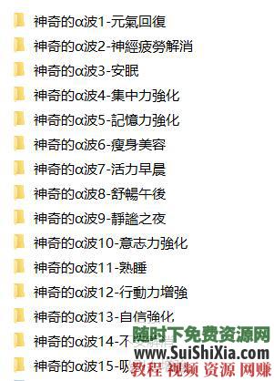 全脑速读 潜能开发之超级记忆训练软件7大礼包  潜能开发之超级全脑速读记忆训练软件送7大礼包 催眠 第17张