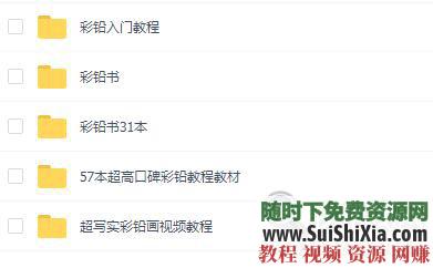 零基础到精通自学入门 插画人物彩铅视频教程绘画教学课程手绘花卉  彩铅视频教程零基础到精通绘画自学入门教学课程手绘花卉插画人物 第4张