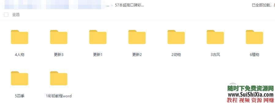 零基础到精通自学入门 插画人物彩铅视频教程绘画教学课程手绘花卉  彩铅视频教程零基础到精通绘画自学入门教学课程手绘花卉插画人物 第8张