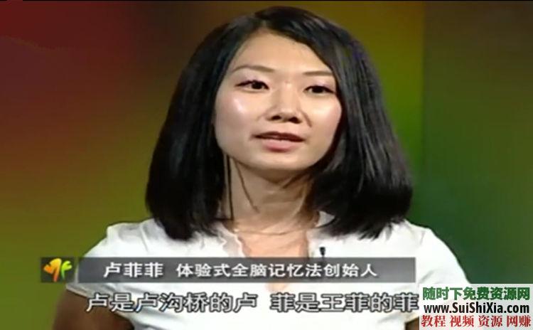 最强大脑 超级记忆秘诀教程 卢飞飞记忆+记忆密码+记忆宫殿值得拥有  卢飞飞记忆，记忆密码，记忆宫殿，最强大脑都在用的超级记忆秘诀教程，你也值得拥有 英语学习 第16张