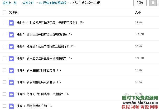 从入门到精通 网络网红+直播+主播培训教学视频教程课程技巧  网络网红直播主播培训教学视频教程课程技巧从入门到精通全套资料 第5张