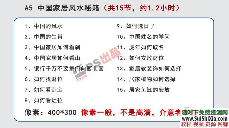 室内设计 易经风水+空间规划视频教程 居家布局门店装修选址  风水与空间规划视频教程居家布局门店装修选址应用易经室内设计 第7张