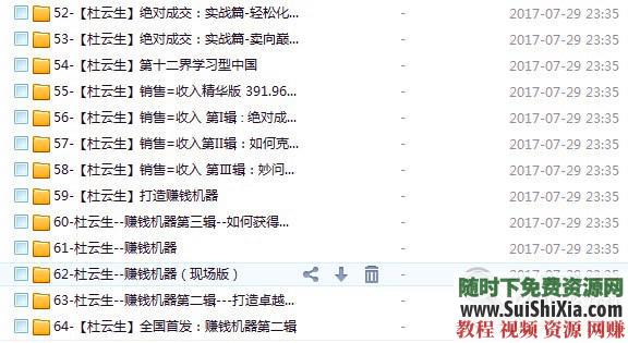 快速行销赚钱机器 绝对成交+公众演说+无敌谈判视频教程全集杜云生71G  杜云生71G绝对成交，公众演说，无敌谈判，行销赚钱机器视频教程全集 营销 第3张
