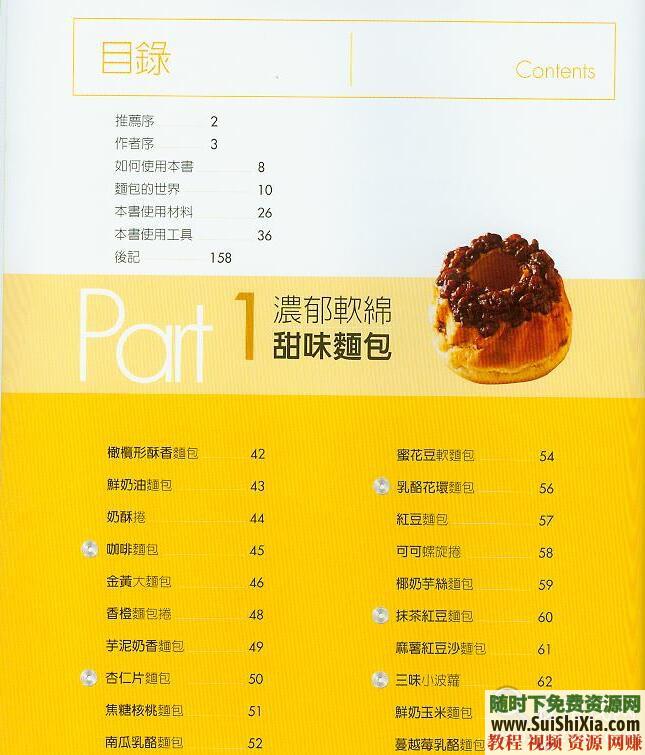面包糕点饼干点心制作 烘焙资料视频+烘焙PDF书籍 新手自学  新手自学烘焙资料视频+烘焙PDF书籍大全，面包糕点饼干点心制作 第2张