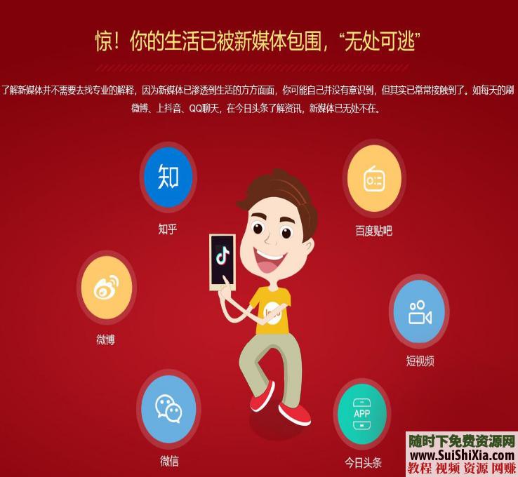 月薪过万！最全新自媒体视频电商运营教程入门到实战，营销策划公众号和媒体宣传推广等