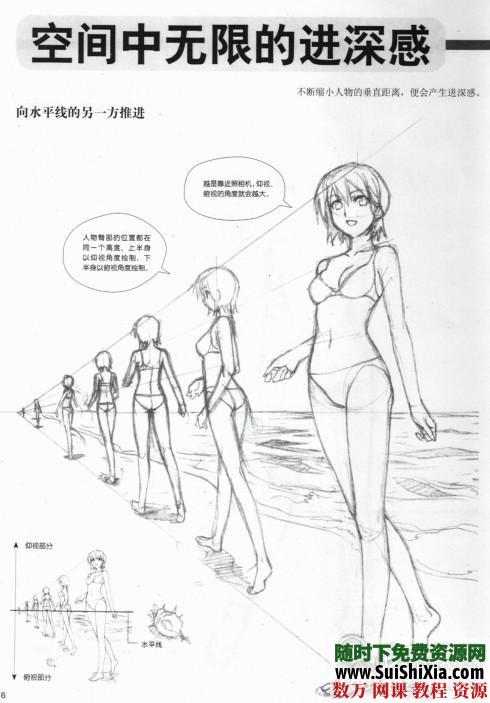 漫画素描绘画技法教程PDF书籍6本打包下载 第10张 漫画素描绘画技法教程PDF书籍6本打包下载 第10张