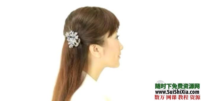 最全的盘发系列教程_盘头发视频教程 第2张 最全的盘发系列教程_盘头发视频教程 第2张