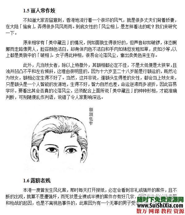 相术学习教程图解(手相+面相) 第2张 相术学习教程图解(手相+面相) 第2张