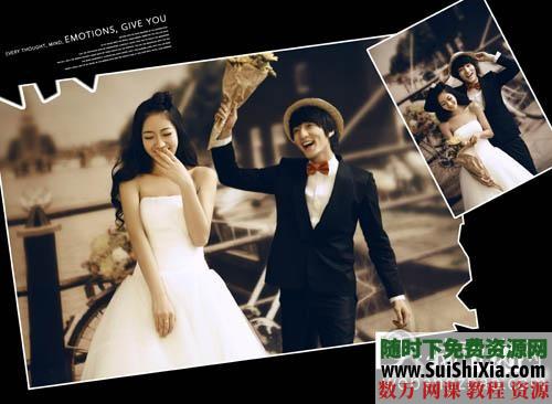 【纯美爱恋】跨页婚纱模板模板10P 第6张 【纯美爱恋】跨页婚纱模板模板10P 第6张