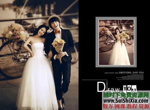 【纯美爱恋】跨页婚纱模板模板10P 第7张 【纯美爱恋】跨页婚纱模板模板10P 第7张