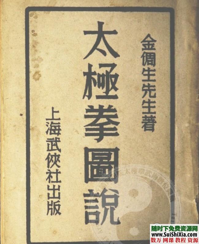 古书:太极拳图说图解两册 第5张 古书:太极拳图说图解两册 第5张