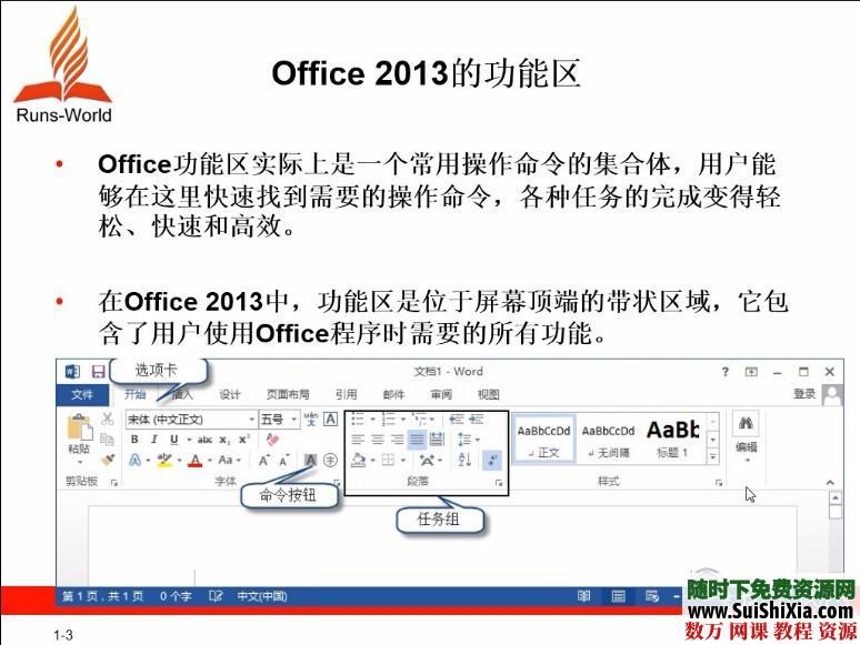 最新office2013 视频教程全套打包下载 第2张