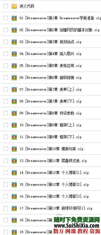 Dreamwaver从入门到精通视频教程 第2张 Dreamwaver从入门到精通视频教程 第2张