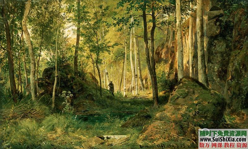 希施金的森林金高清风景画 第2张 希施金的森林金高清风景画 第2张