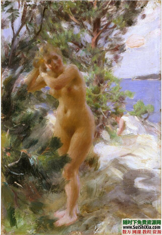 Anders Zorn佐恩画稿91幅 第2张 Anders Zorn佐恩画稿91幅 第2张