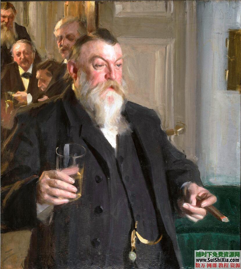 Anders Zorn佐恩画稿91幅 第3张 Anders Zorn佐恩画稿91幅 第3张