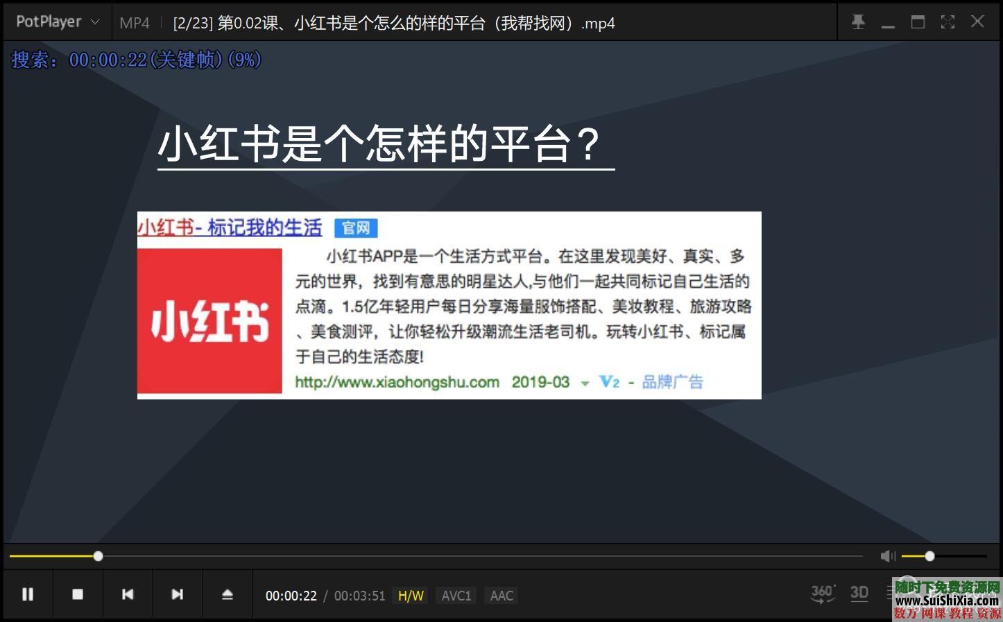 干货!2019小红书视频教程店铺推广引流运营品牌打造文案写作变现排名计划课程 营销 第8张 干货!2019小红书视频教程店铺推广引流运营品牌打造文案写作变现排名计划课程 营销 第8张