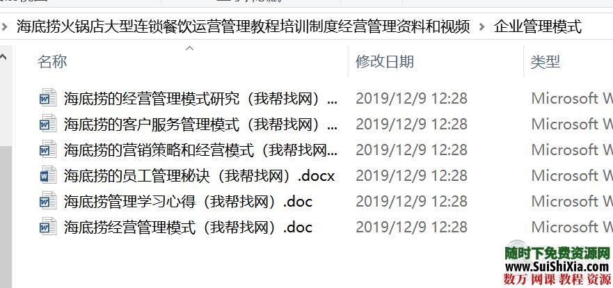 海底捞火锅店大型连锁餐饮运营管理教程培训制度经营管理资料和视频 营销 第6张 海底捞火锅店大型连锁餐饮运营管理教程培训制度经营管理资料和视频 营销 第6张