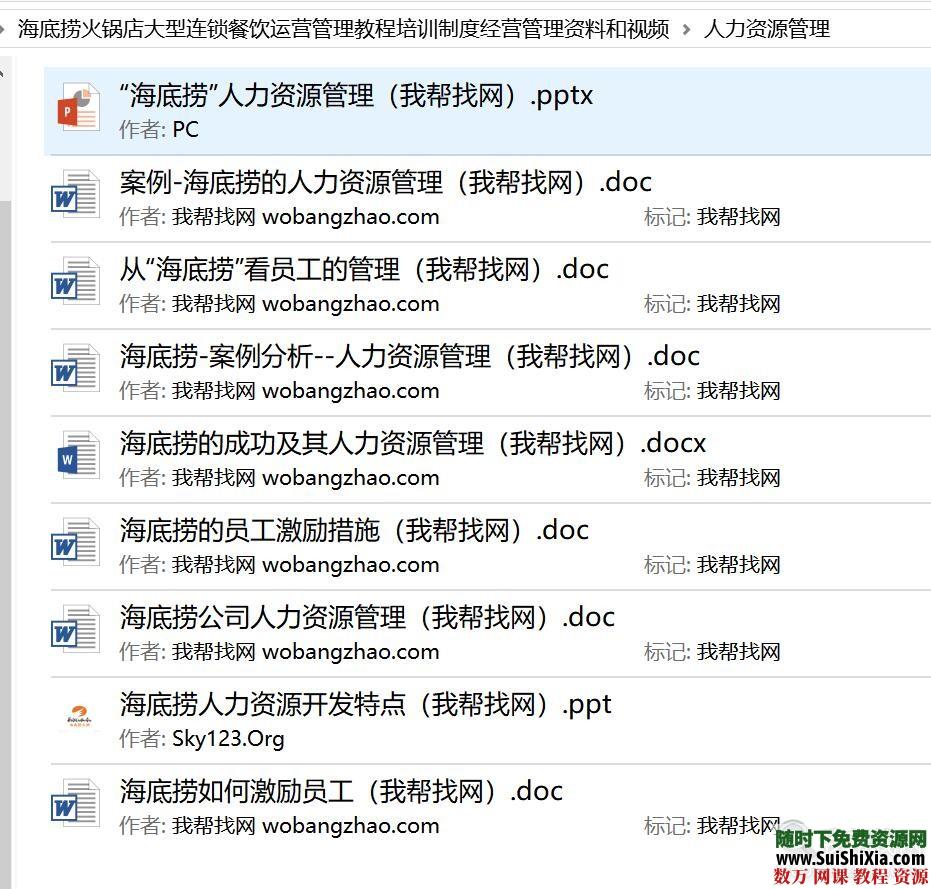海底捞火锅店大型连锁餐饮运营管理教程培训制度经营管理资料和视频 营销 第8张 海底捞火锅店大型连锁餐饮运营管理教程培训制度经营管理资料和视频 营销 第8张