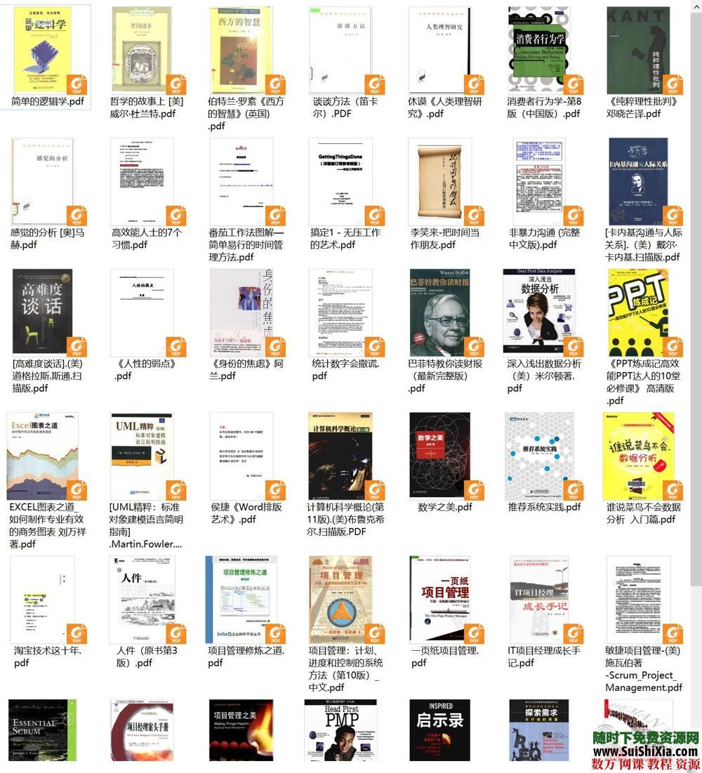 大礼包：项目管理书单，智商提升，个人能力书籍资料打包 营销 第7张