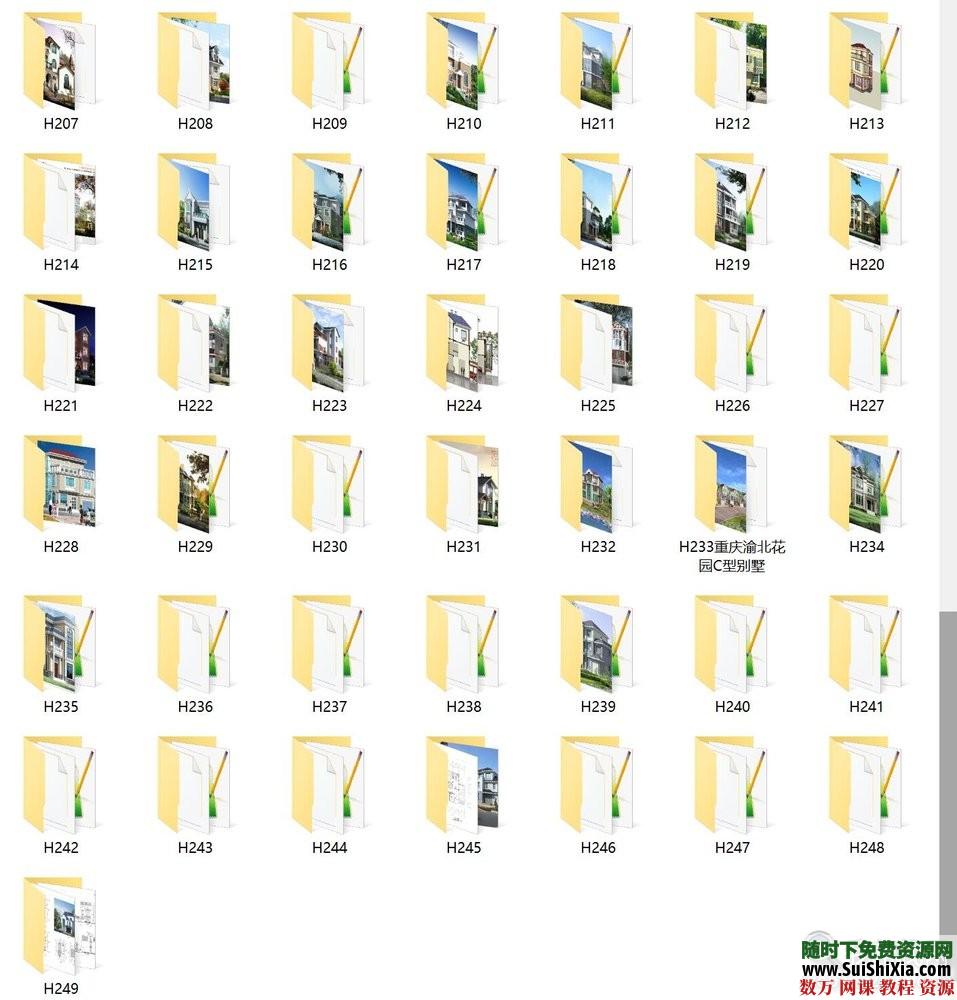 小区多层高层办公住宅别墅建筑图纸施工组织设计DWG平立面图工程计量 第18张