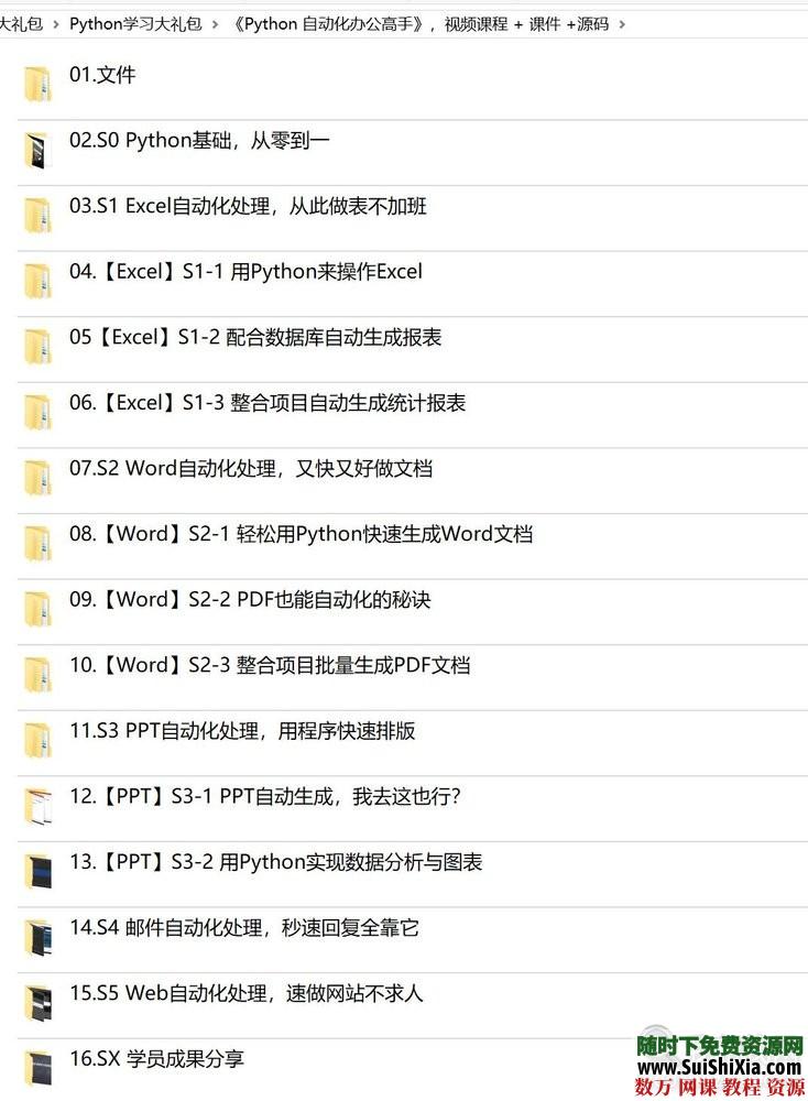 2019年python开发编程21天快速入门视频教程+书籍大全和面试大礼包 第5张 2019年python开发编程21天快速入门视频教程+书籍大全和面试大礼包 第5张